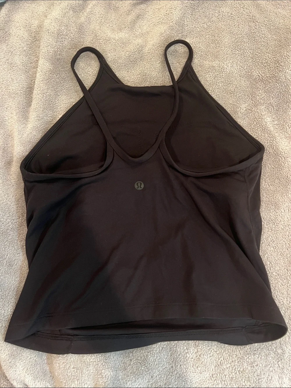 lululemon athletica Black High-Neck Camisole Tank
